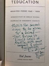 Teducation Selected Poems 1949-1999