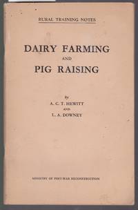 Dairy Farming and Pig Raising