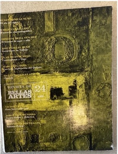 REVISTA DE BELLAS ARTES. NO. 24