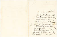 Fine Content Rodin ALS on the Stationery of an English Socialite and Client to