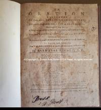 cover of An Oration Delivered on the Late Public Commencement at Rhode-Island College in Providence; September 1774.