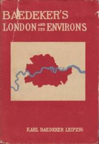 cover of LONDON AND ITS ENVIRONS Handbook for Travellers