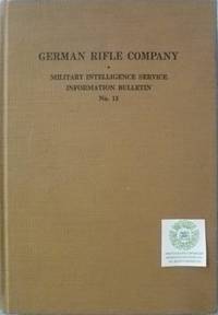 cover of The German Rifle Company for Study and Translation