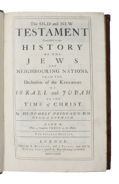 The Old and New Testament Connected in the History of the Jews and Neighbouring Nations, From the Declension of the Kingdoms of Israel and Judah to the Time of Christ. 2 vols. (photo 10)