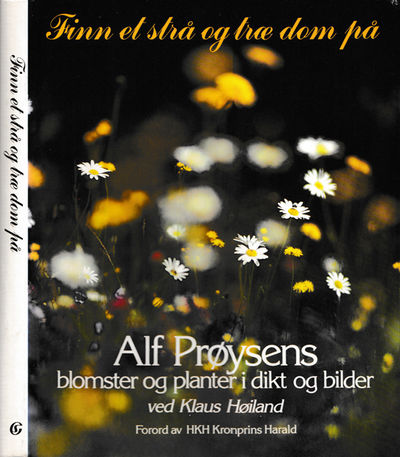 (PRØYSEN, ALF) Finn et strå og træ dom på. Alf…