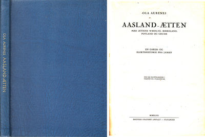 Aasland-ætten med ættene Westlye, Birkeland,…