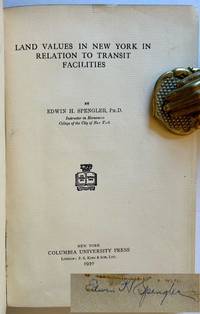 Land Values in New York in Relation to Transit Facilities