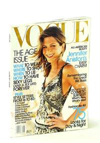 Vogue (USA) Magazine, August [Aug.] 2002 - Jennifer Aniston Cover