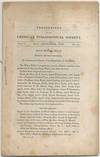 Proceedings of the American Philosophical Society. May - December 1848
