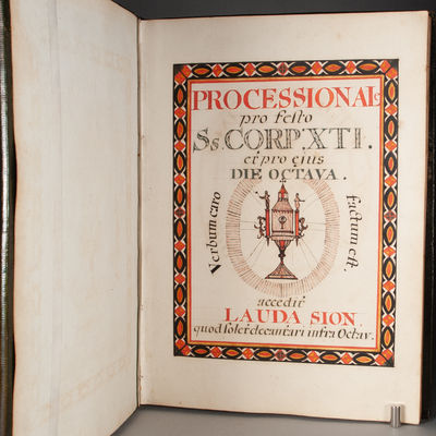 LAVISH PRESENTATION MANUSCRIPT BY...; (photo 1)