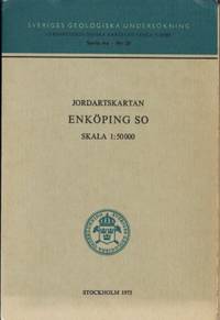 Jordartskartan Enköping so. Skala 1:50 000.