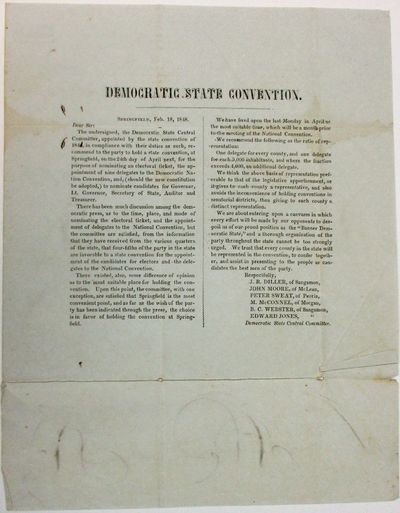 DEMOCRATIC STATE CONVENTION