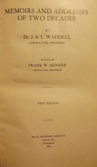 MEMOIRS AND ADDRESSES OF TWO DECADES