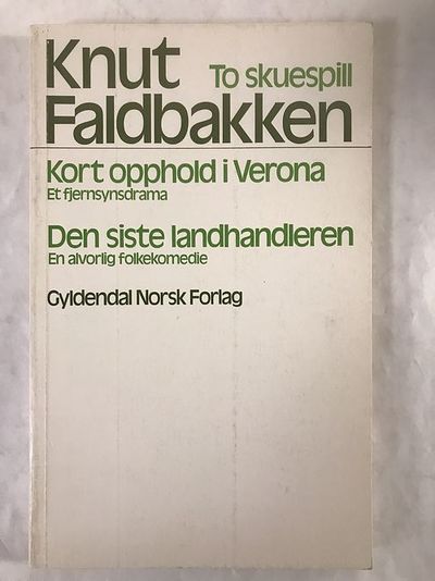 To skuespill. Kort opphold i Verona. Et…