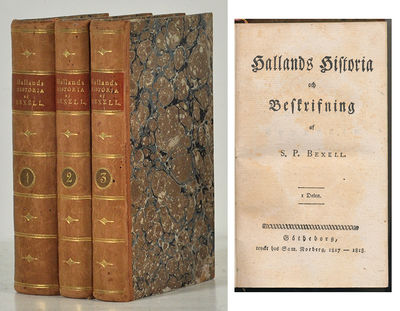 Hallands historia och beskrifning. I-III.