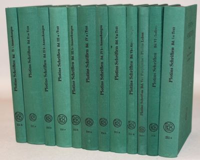 Plotins Schriften 6 Bände (in 12 Bänden).