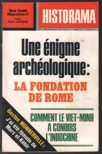 image of Une énigme archéologique : la fondation de Rome (revue historama n° 290)