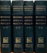 DICCIONARIO JURIDICO MEXICANO (4 VOLS)