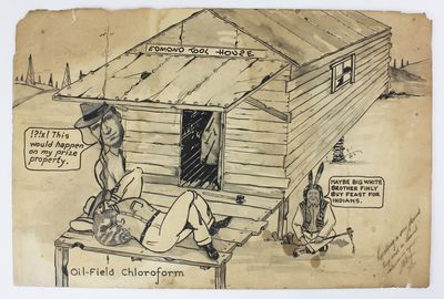 [Original Artwork for a Satirical...