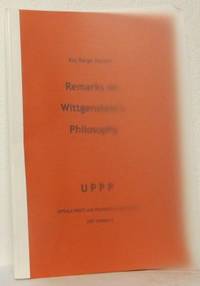 Remarks on Wittgenstein´s Philosophy.