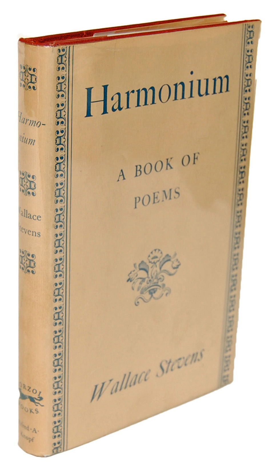 BIBLIO Harmonium by Wallace Stevens Hardcover 1950 Knopf