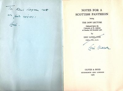 Notes for a Scottish Pantheon. Being the Dow…