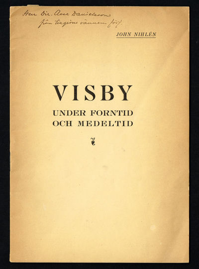 Visby under forntid och medeltid. En stad med…