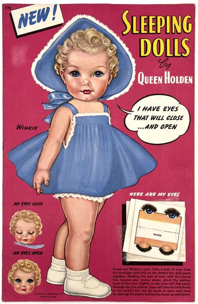 Sleeping Dolls by Queen Holden - I Have Eyes That Will Close ... and Open
