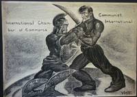 Original Cartoon Artwork, "International Chamber of Commerce Vs Communist International" by Vose - 1920s - from Beasley Books (SKU: 26737)