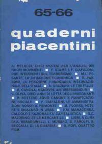 QUADERNI PIACENTINI 65-66