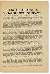 How to Organize a Socialist Local or Branch