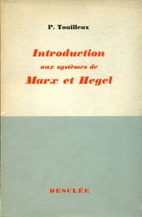 Introduction aux système de Marx et Hegel