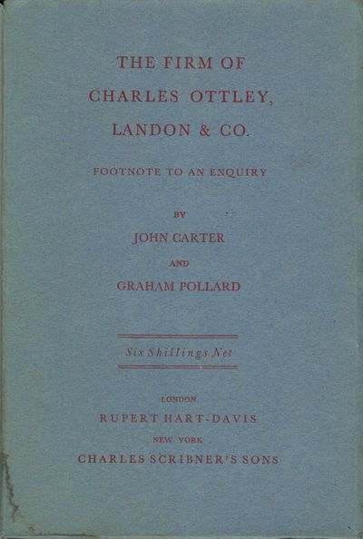 The Firm of Charles Ottley, Landon & Co. Footnote to an Enquiry