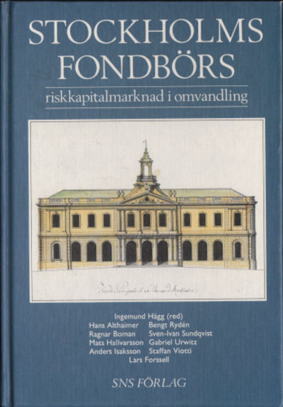 STOCKHOLMS FONDBÖRS. Riskkapitalmarknad i…