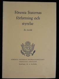FÖRENTA STATERNAS FÖRFATTNING OCH STYRELSE.