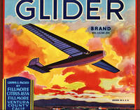 Original Orange Crate Label for Glider Brand