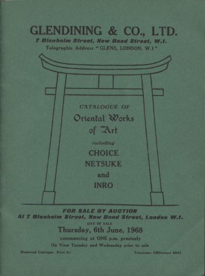 CATALOGUE OF ORIENTAL WORKS OF ART INCLUDING…