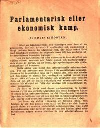 Parlamentarisk ekonomisk kamp.