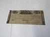 One-dollar Bank Note issued by the Vermont Glass Factory Salisbury VT