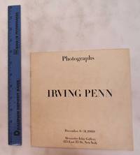 image of Irving Penn: Photographs. December 6-31, 1960