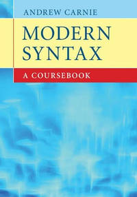 Modern Syntax: A Coursebook
