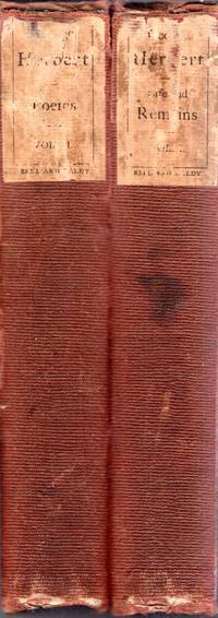 image of THE WORKS OF GEORGE HERBERT IN PROSE AND VERSE (two volumes)