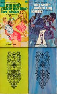 Forbidden Romances (5 vintage adult paperbacks) by [Liverpool Library Press] - 1972