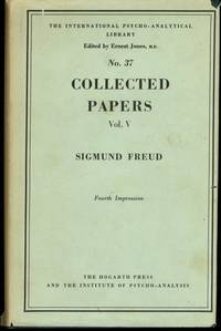 SIGMUND FREUD COLLECTED PAPERS VOLUME V (vOLUME 5)