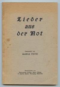 Lieder aus der Not