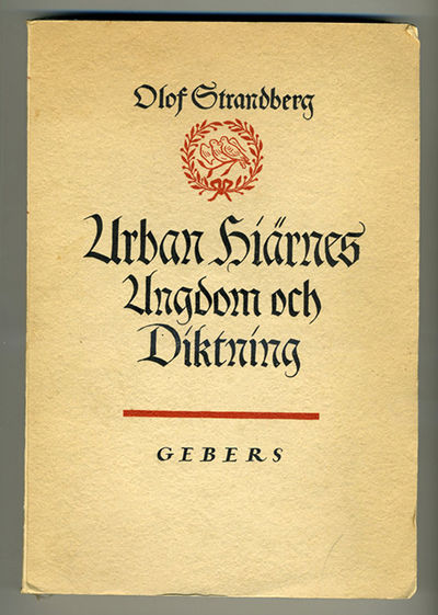Urban Hiärnes ungdom och diktning.