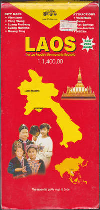 Laos 1:1,400,000 map (Golden Triangle Rider map)