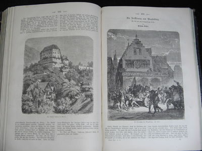 DIE ILLUSTRIERTE WELT. BLÄTTER AUS NATUR UND LEBEN , WISSENSCHAFT UND KUNSTZUR UNTERHALTUNG UND BELEHRUNG FÜR DIE FAMILIE, FÜR ALLE UND JEDEN. DREIZEHNTER JAHRGANG 1865. (photo 2)