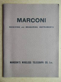 image of Marconi Receiving and Measuring Instruments.