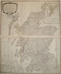 A New and Correct Map of Scotland or North Britain with all the Post and Military Roads, Divisions, &c